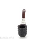 Peterson Newgrange spigot Sandblasted 01 Fishtail - Pipe Pour le Tabac - Racine naturelle