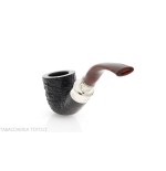 Peterson Newgrange spigot Sandblasted 01 Fishtail - Pipe Pour le Tabac - Racine naturelle