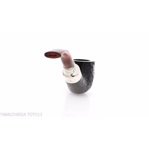 Peterson Newgrange spigot Sandblasted 01 Fishtail - Pipe Pour le Tabac - Racine naturelle