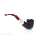 Peterson Newgrange spigot Sandblasted 01 Fishtail - Pipe Pour le Tabac - Racine naturelle