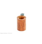 Cherrywood shape pipe in natural shiny briar - Tobacco Pipes - Natural root