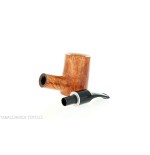 Cherrywood shape pipe in natural shiny briar - Tobacco Pipes - Natural root