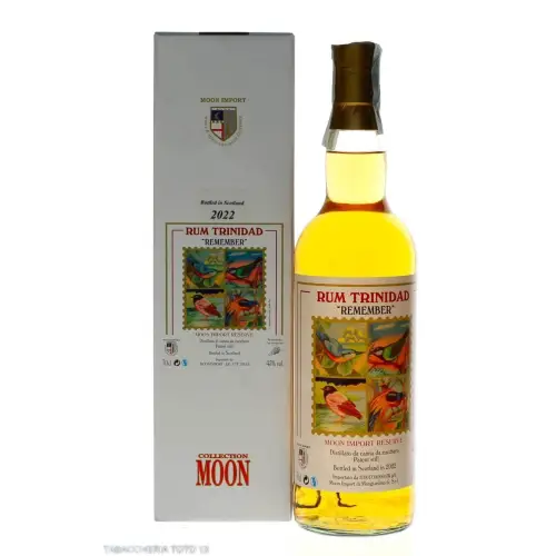 Rum Trinitad Remember Moon Import by Pepi Mongiardino Vol.45% Cl.70 - Spiritueux - Mélasse
