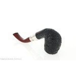Peterson Newgrange spigot Sandblasted 69 Fishtail Bent Billiard - Pipe
