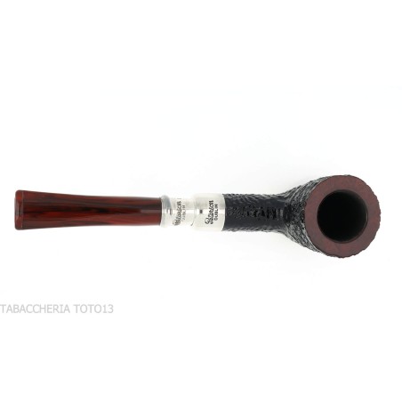 Peterson Newgrange spigot Sandblasted 120 Fishtail Billiard - Pipe