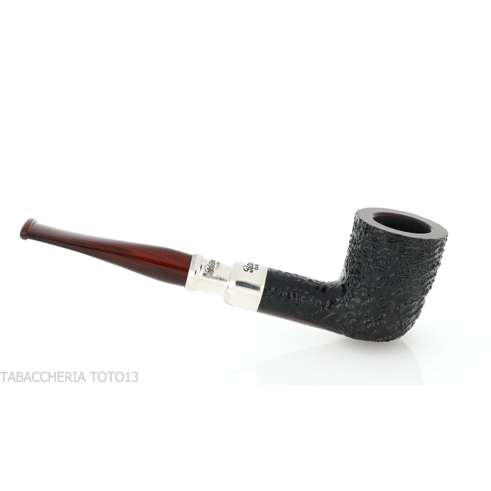 Peterson Newgrange spigot Sandblasted 120 Fishtail Billiard - Pipe