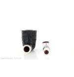 Peterson Newgrange spigot Sandblasted 120 Fishtail Billiard - Pipe