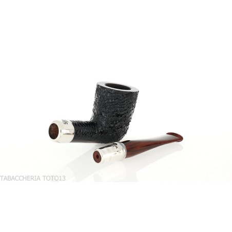 Peterson Newgrange spigot Sandblasted 120 Fishtail Billiard - Pipe