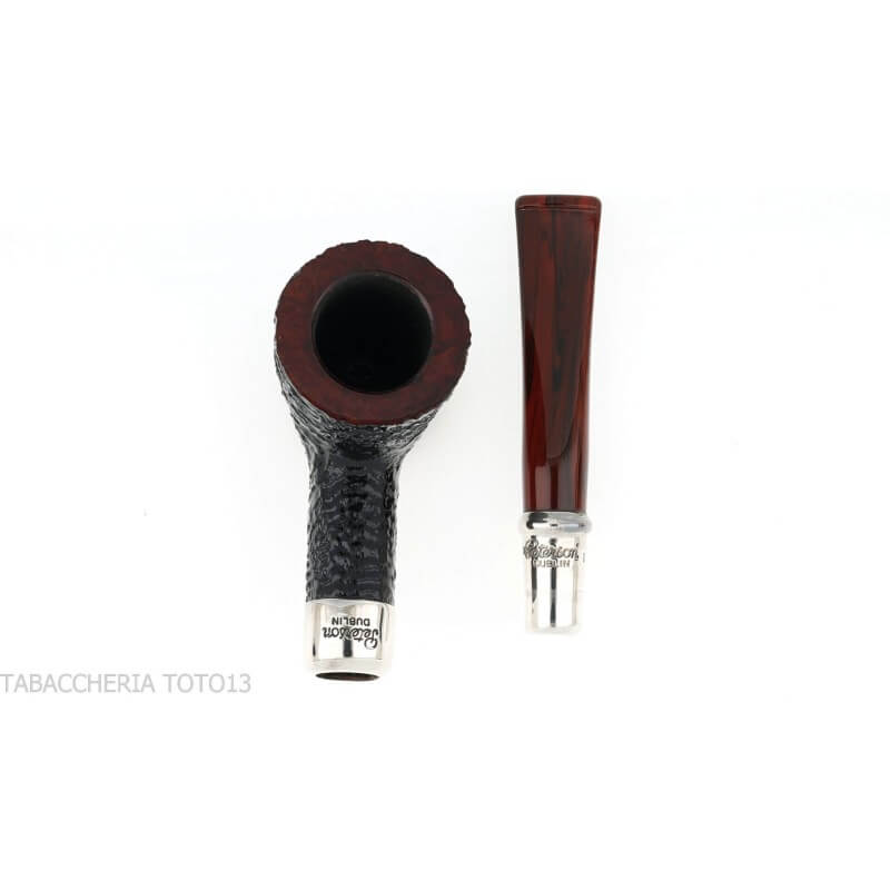 Peterson Newgrange spigot Sandblasted 120 Fishtail - Peterson Of Doublin Pipe