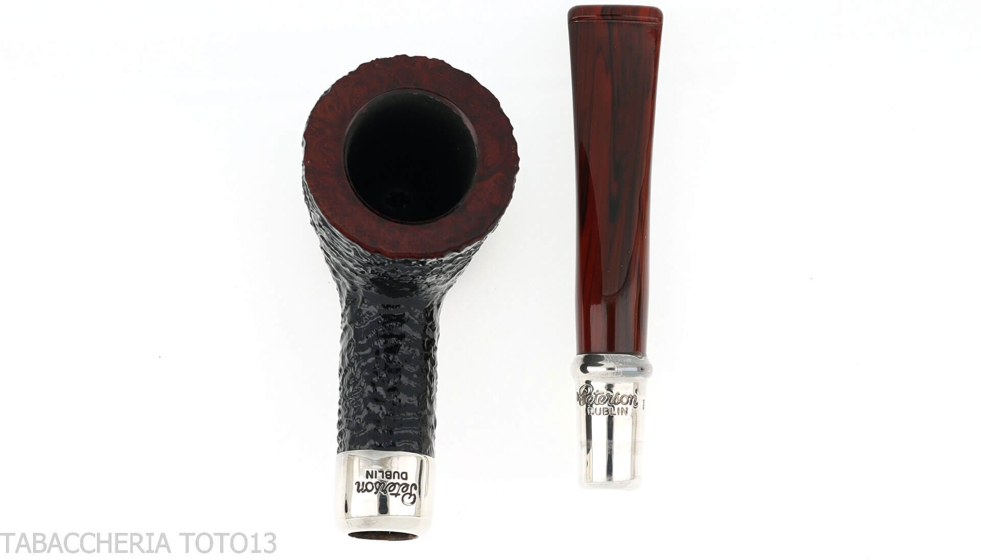 Pipe Peterson Newgrange spigot Sandblasted 120 billiard Fishtail