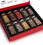 Professional Cocktail Gift Set Premium Spices & Herbs - 495 grams Botanicals & Spices - Accessories For Wine & Spirits And Gl