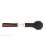 Peterson Newgrange spigot Sandblasted X105 Fishtail Billiard - Pipe