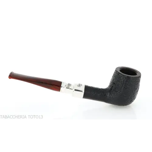 Peterson Newgrange spigot Sandblasted X105 Fishtail - Tobacco Pipes - Natural root