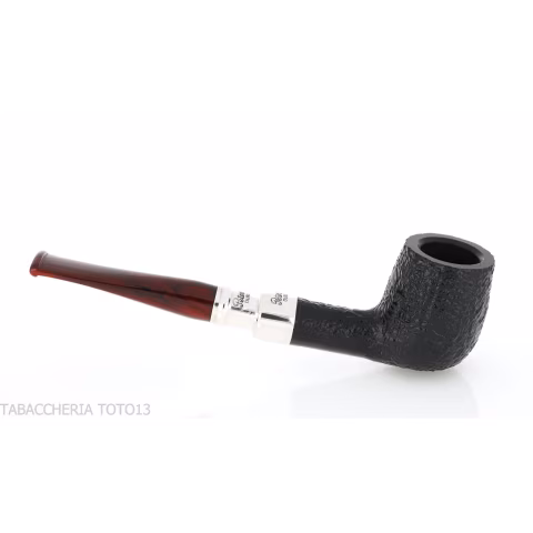 Peterson Newgrange spigot Sandblasted X105 Fishtail Billiard - Pipe