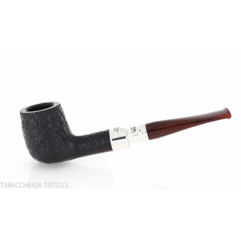 Peterson Newgrange spigot Sandblasted X105 Fishtail Billiard - Pipe