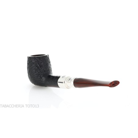 Peterson Newgrange spigot Sandblasted X105 Fishtail Billiard - Pipe
