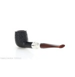 Peterson Newgrange spigot Sandblasted X105 Fishtail Billiard - Pipe