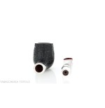 Peterson Newgrange spigot Sandblasted X105 Fishtail Billiard - Pipe