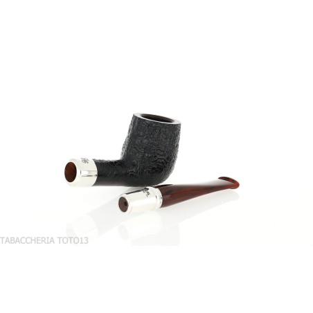 Peterson Newgrange spigot Sandblasted X105 Fishtail Billiard - Pipe