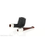 Peterson Newgrange spigot Sandblasted X105 Fishtail Billiard - Pipe