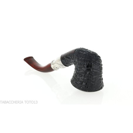 Peterson Newgrange spigot Sandblasted B10 Fishtail Calabash - Pipe