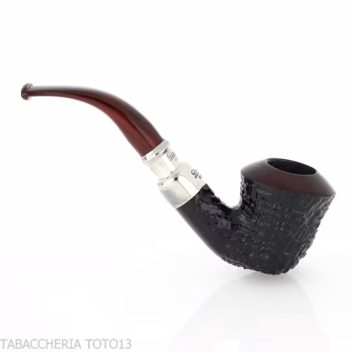 Peterson Newgrange spigot Sandblasted B10 Fishtail Calabash-Peterson