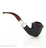 Peterson Newgrange spigot Sandblasted B10 Fishtail Calabash - Pipe