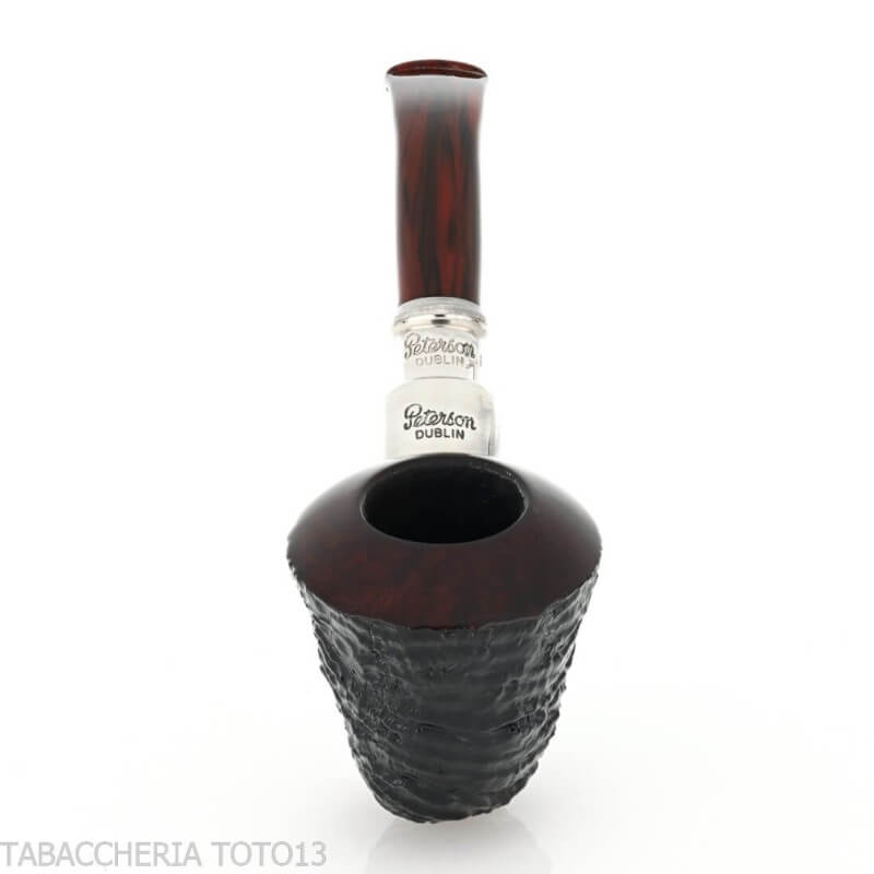 Peterson Newgrange spigot Sandblasted B10 Fishtail - Peterson Of Doublin Pipe