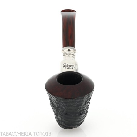 Peterson Newgrange spigot Sandblasted B10 Fishtail Calabash - Pipe