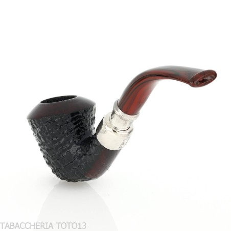 Peterson Newgrange spigot Sandblasted B10 Fishtail Calabash - Pipe