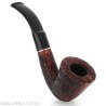Pipa Dublin curva in radica rusticata - Pipe Milano