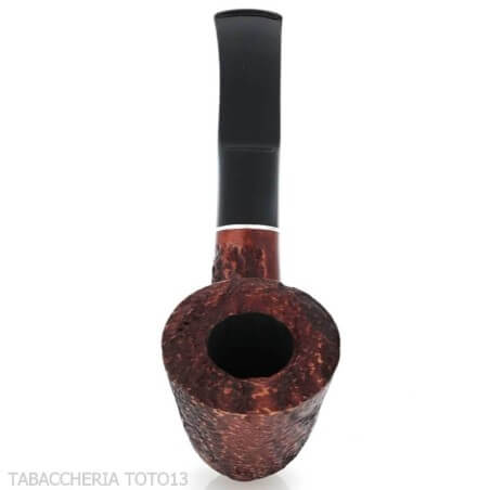 Pipa Dublin curva in radica rusticata - Pipe Milano