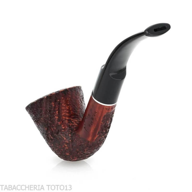 Pipa Dublin curva in radica rusticata - Pipe Milano