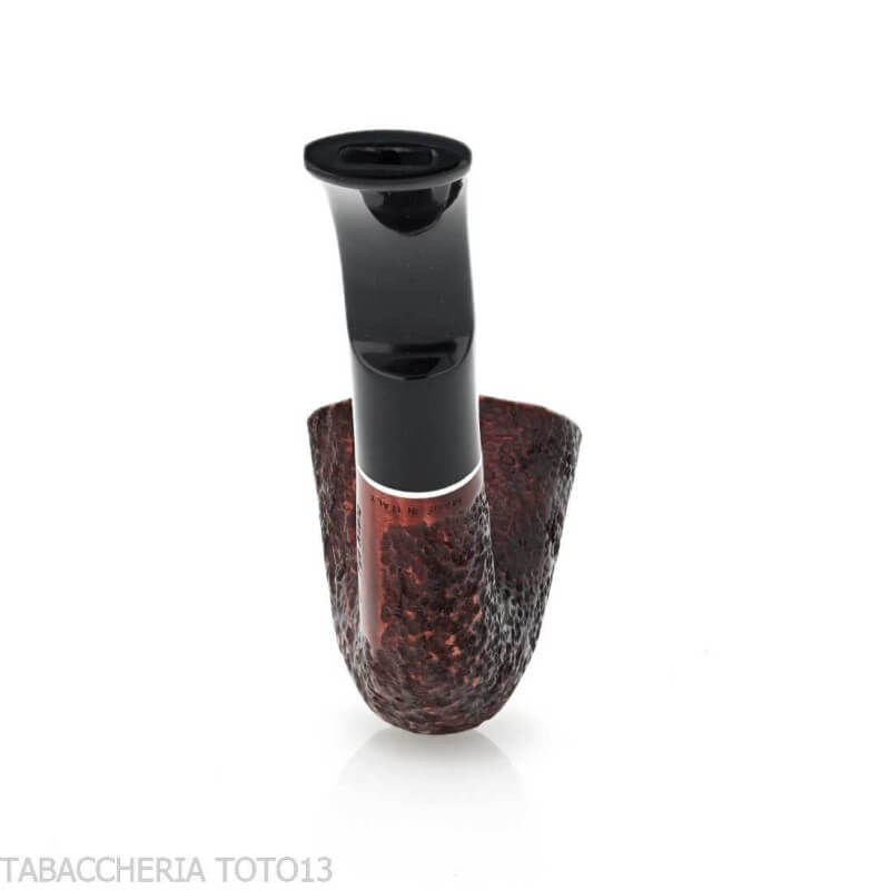 Pipa Dublin curva in radica rusticata - Pipe Milano