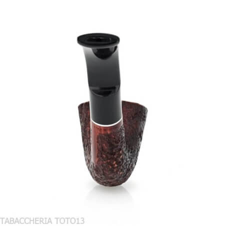 Pipa Dublin curva in radica rusticata - Pipe Milano