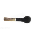 Pipa Oak forma Billiard in legno di morta bocchino a sella - Pipe