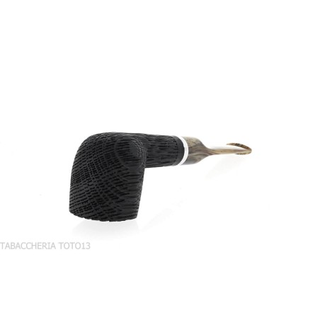 Pipa Oak forma Billiard in legno di morta bocchino a sella - Pipe