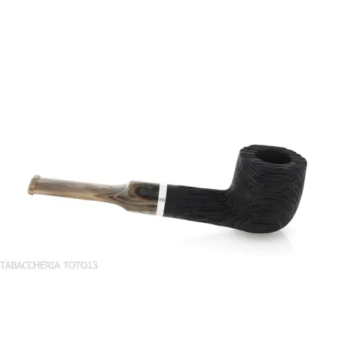 Oak Pipe en forme de billard en bois mort embouchure de selle - Pipe Pour le Tabac - Bois fossile