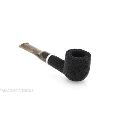 Pipa Oak forma Billiard in legno di morta bocchino a sella - Pipe