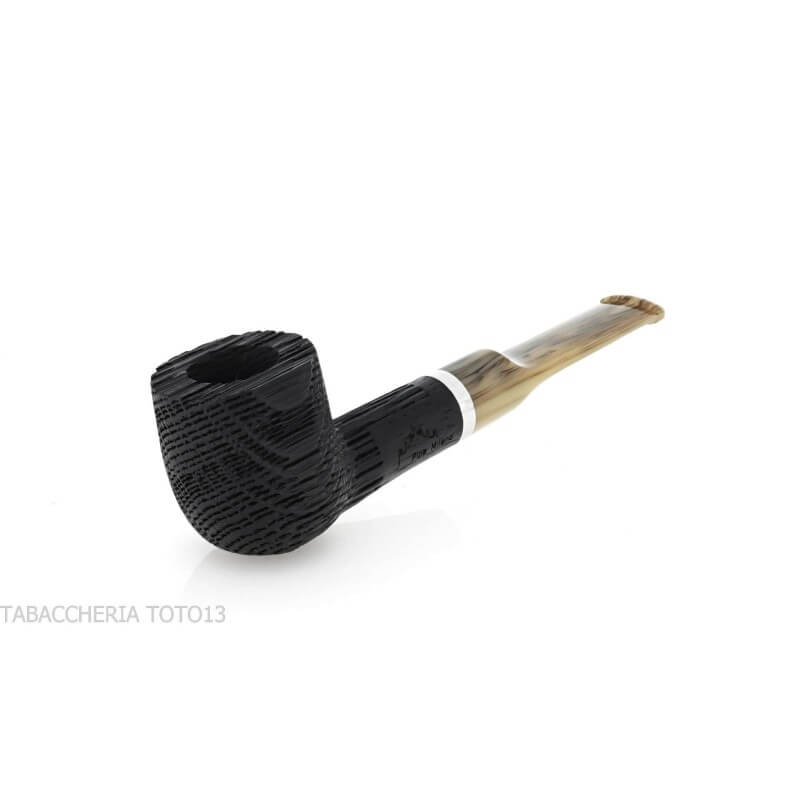 Oak Pipe en forme de billard en bois mort embouchure de selle - Pipe Milano