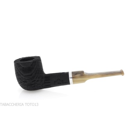 Pipa Oak forma Billiard in legno di morta bocchino a sella - Pipe