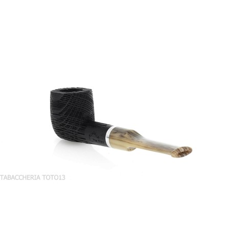 Pipa Oak forma Billiard in legno di morta bocchino a sella - Pipe