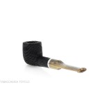 Pipa Oak forma Billiard in legno di morta bocchino a sella - Pipe