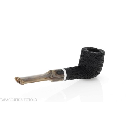 Pipa Oak forma Billiard in legno di morta bocchino a sella - Pipe