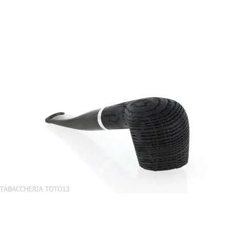 Pipa Oak forma Brandy curva in legno di morta - Pipe
