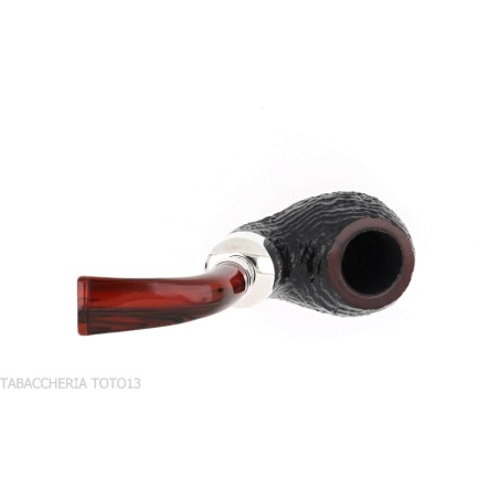 Peterson Newgrange spigot Sandblasted XL02 Fishtail Bent Apple - Pipe