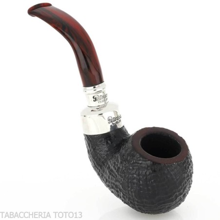 Peterson Newgrange spigot Sandblasted XL02 Fishtail Bent Apple - Pipe