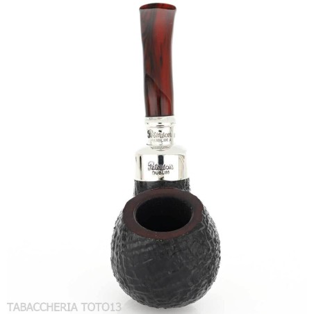 Peterson Newgrange spigot Sandblasted XL02 Fishtail Bent Apple - Pipe