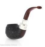 Peterson Newgrange spigot Sandblasted XL02 Fishtail Bent Apple - Pipe