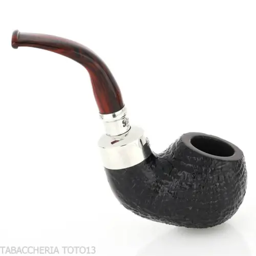 Peterson Newgrange spigot Sandblasted XL02 Fishtail Bent Apple - Pipe